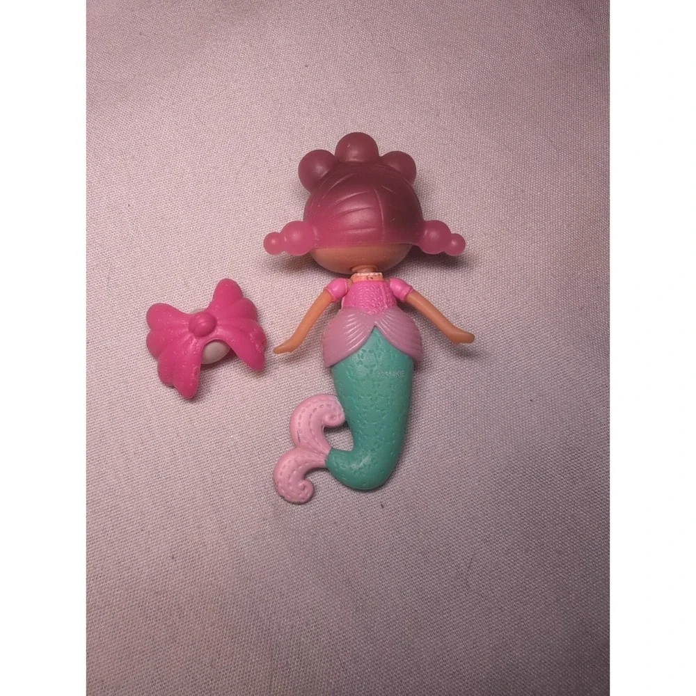 RARE Mini Lalaloopsy Pearly Seafoam Mermaid Minis Doll 3